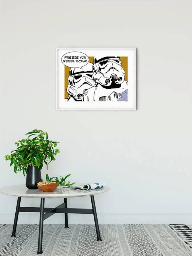 Komar Wanddecoratie Star Wars Classic stripverhaal aandeel Stormtrooper (1 stuk)