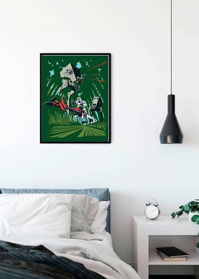 Komar Poster Star Wars Classic Vector Endor Kinderkamer slaapkamer woonkamer