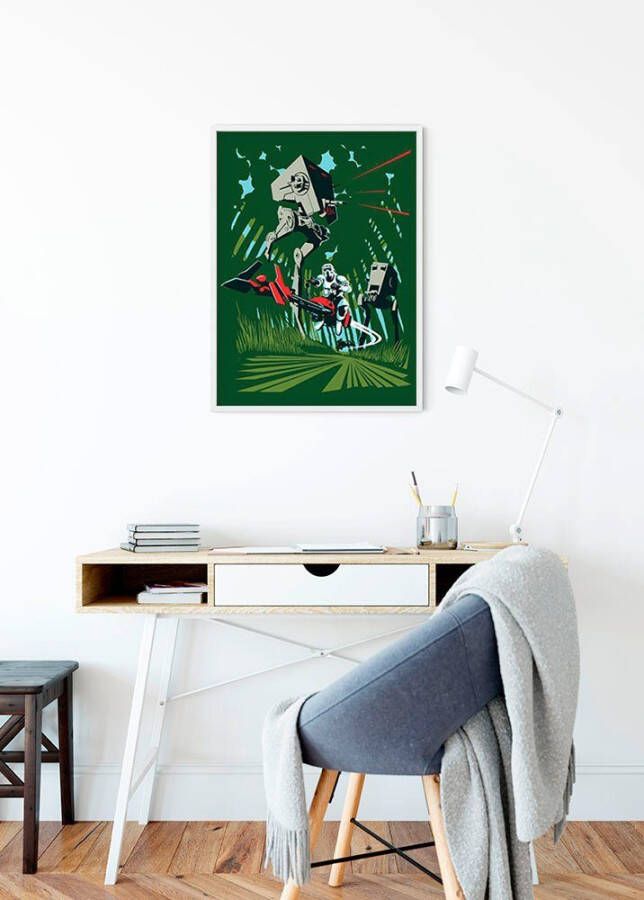 Komar Poster Star Wars Classic Vector Endor Kinderkamer slaapkamer woonkamer