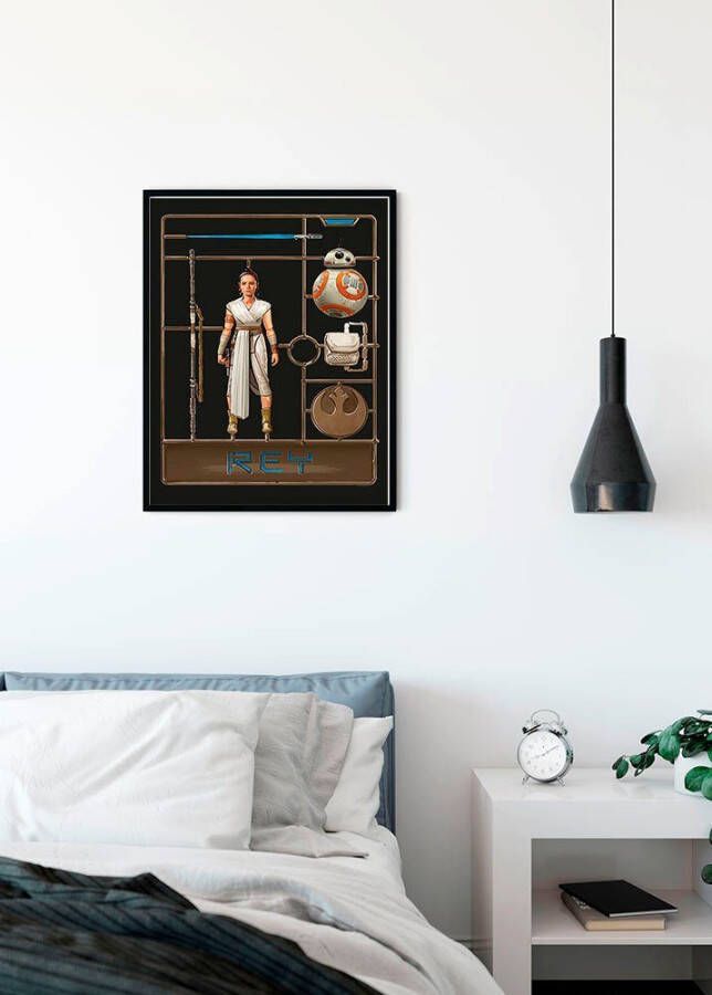 Komar Poster Star Wars Toy Rey Kinderkamer slaapkamer woonkamer