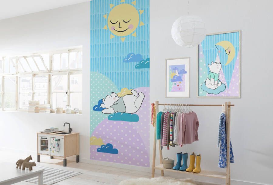 Komar Poster Winnie de Poeh Clouds Kinderkamer slaapkamer woonkamer