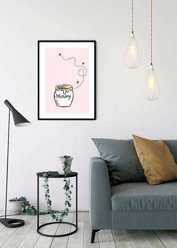 Komar Poster Winnie de Poeh Hunny Pot Kinderkamer slaapkamer woonkamer