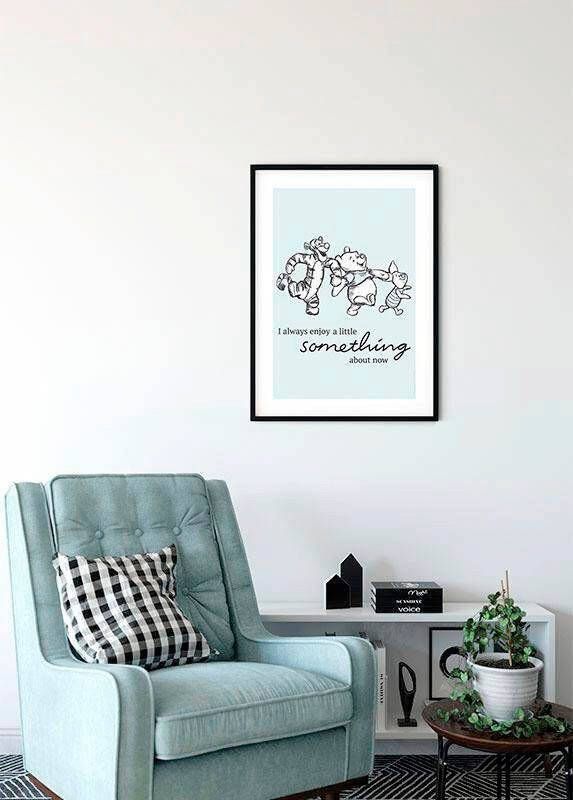 Komar Poster Winnie de Poeh Little Something Kinderkamer slaapkamer woonkamer