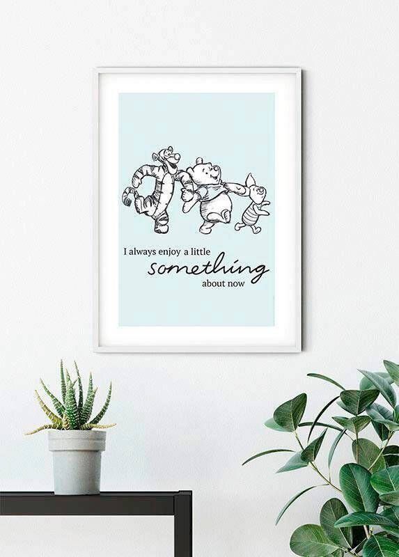 Komar Poster Winnie de Poeh Little Something Kinderkamer slaapkamer woonkamer