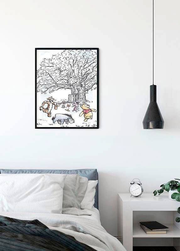 Komar Poster Winnie de Poeh Playground Kinderkamer slaapkamer woonkamer