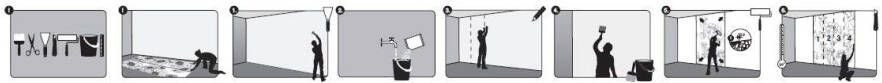 Komar Vliesbehang Digitale print vlies Birds and Berries Afmeting 200 x 250 cm (1 stuk)