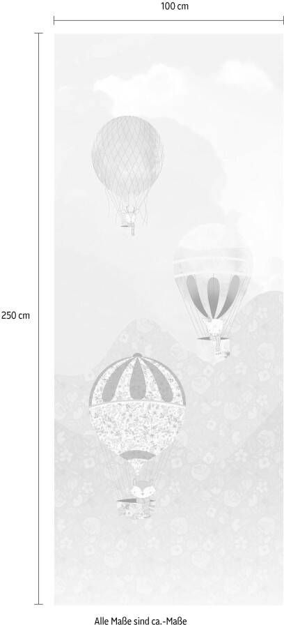 Komar Vliesbehang Happy Balloon (1 stuk)