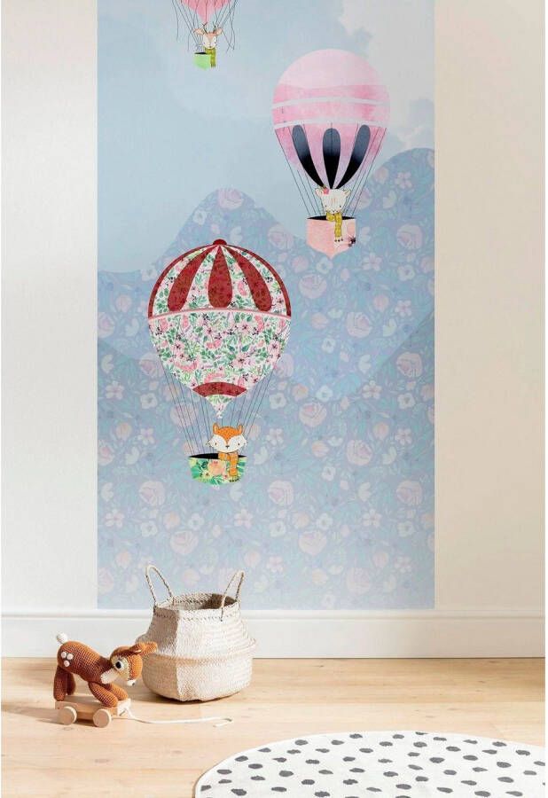 Komar Vliesbehang Happy Balloon (breedte x hoogte) vliesbehang 100 cm baanbreedte (1 stuk)