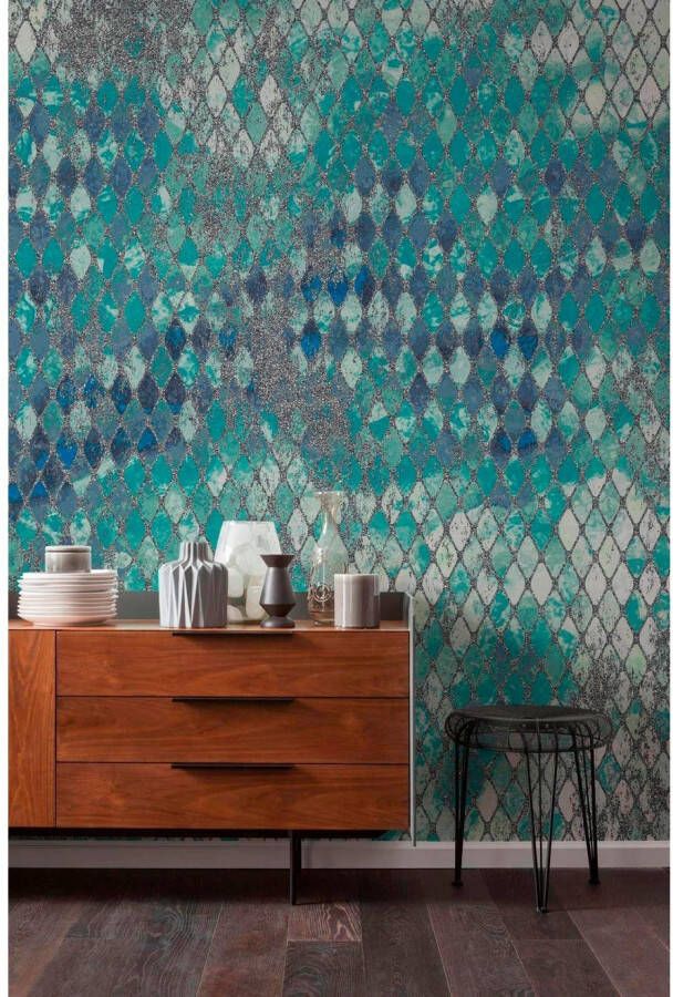 Komar Vliesbehang Digitale print vlies Harlekin Afmeting 400 x 250 cm (1 stuk)