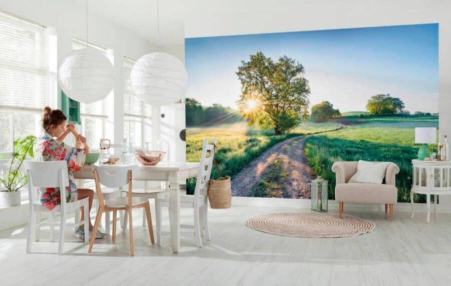 Komar Vliesbehang Digitale print vlies A New Day in Paradise Afmeting 400 x 250 cm (1 stuk)
