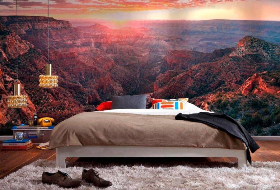 Komar Vliesbehang Digitale print vlies The Canyon Afmeting 400 x 250 cm (1 stuk)