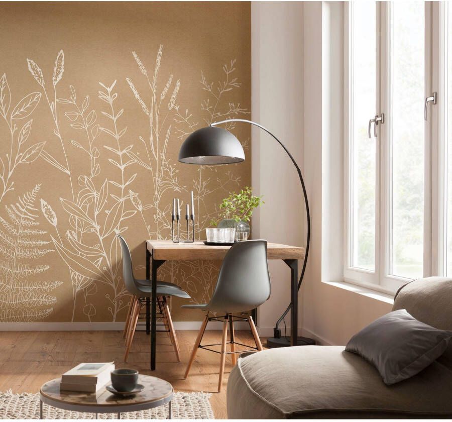 Komar Vliesbehang Digitale print vlies Herbs Garden Afmeting 200 x 250 cm (1 stuk)
