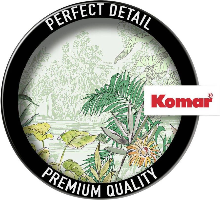 Komar Vliesbehang Digitale print vlies Hortus Afmeting 250 x 250 cm (1 stuk)
