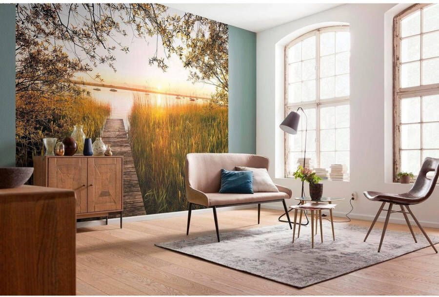 Komar Vliesbehang Digitale print vlies Lakeside Afmeting 400 x 260 cm