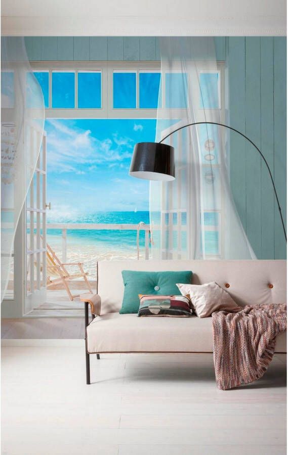 Komar Vliesbehang Digitale print vlies Malibu Afmeting 300 x 250 cm (1 stuk)