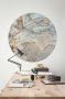 Komar Vliesbehang Marmer Sphere 125 x 125 cm (breedte x hoogte) rond en zelfklevend (1 stuk) - Thumbnail 2
