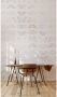 Komar Vliesbehang Digitale print vlies Mur de Papillons Afmeting 200 x 250 cm (1 stuk) - Thumbnail 2