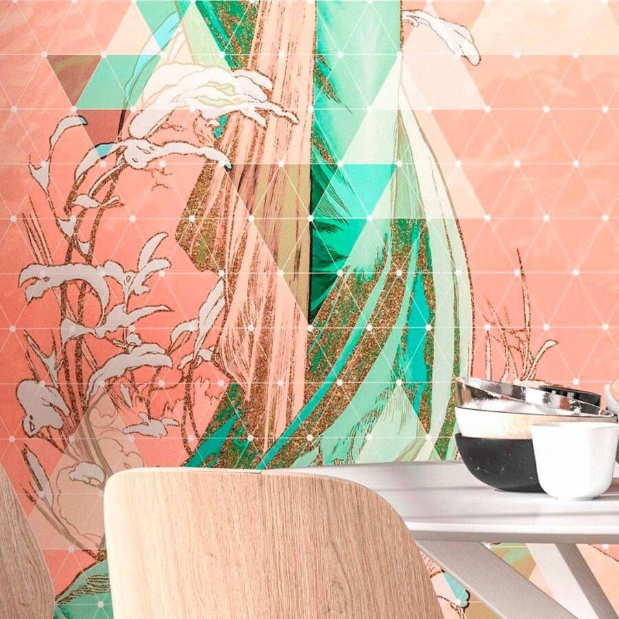 Komar Vliesbehang Digitale print vlies Printemps Afmeting 100 x 280 cm