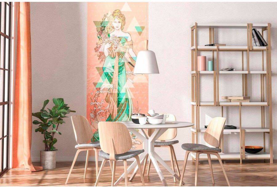 Komar Vliesbehang Digitale print vlies Printemps Afmeting 100 x 280 cm