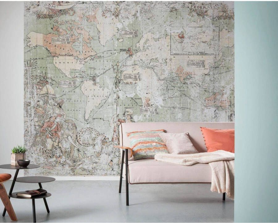 Komar Vliesbehang Digitale print vlies British Empire Afmeting 300 x 250 cm (1 stuk)
