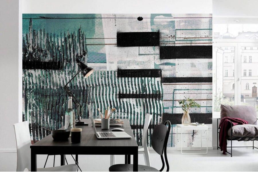 Komar Vliesbehang Digitale print vlies Fringe Upswept Afmeting 500 x 280 cm (1 stuk)