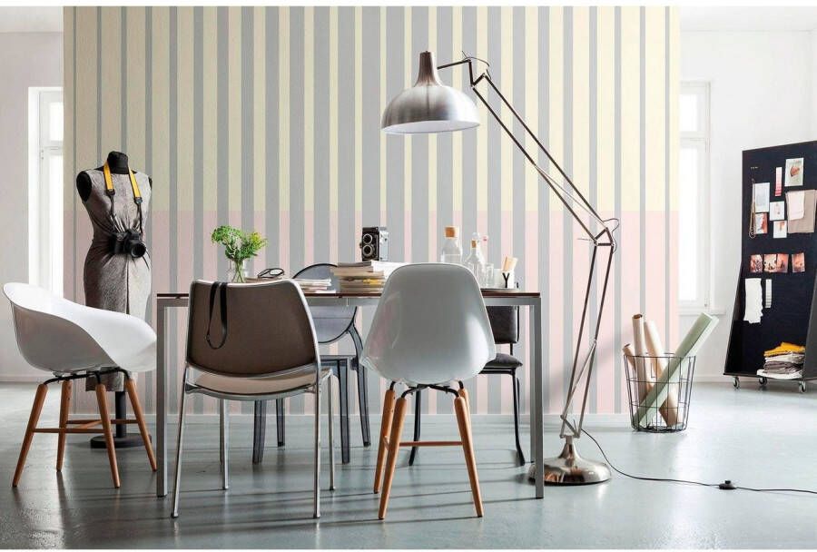 Komar Vliesbehang Digitale print vlies Lamello Mezzo Afmeting 400 x 250 cm (1 stuk)
