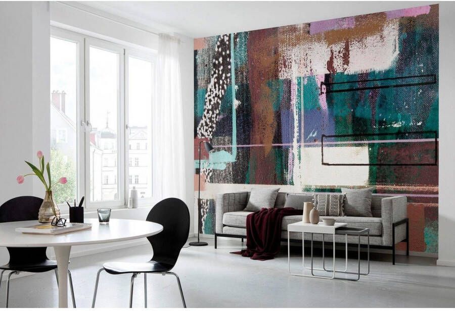 Komar Vliesbehang Digitale print vlies Liquids Dripping Afmeting 500 x 280 cm (1 stuk)