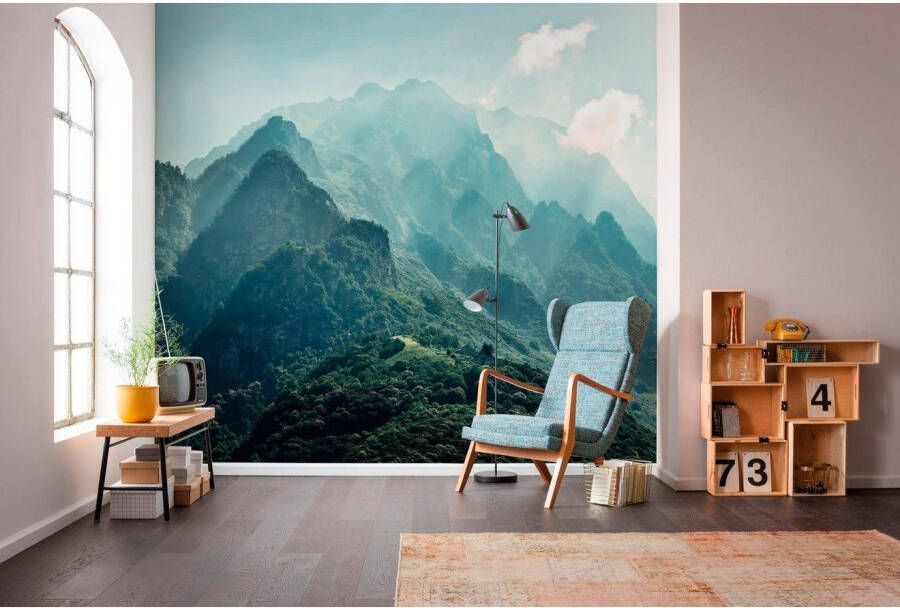 Komar Vliesbehang Digitale print vlies The Summit Afmeting 300 x 250 cm (1 stuk)