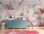 Komar Vliesbehang Digitale print vlies Triangles Red Afmeting 400 x 250 cm (1 stuk) - Thumbnail 2
