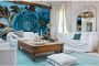 Komar Vliesbehang Digitale print vlies Royal Peony Afmeting 350 x 250 cm (1 stuk) - Thumbnail 2