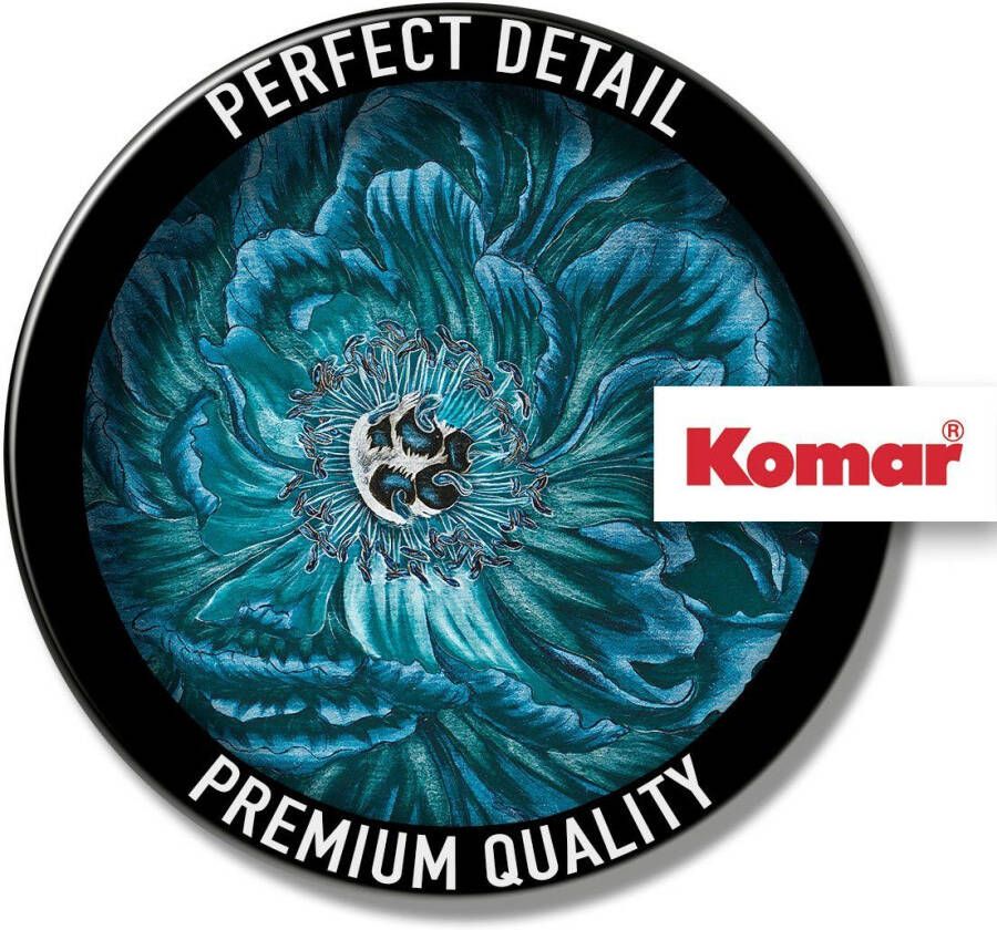 Komar Vliesbehang Digitale print vlies Royal Peony Afmeting 350 x 250 cm (1 stuk)
