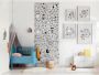 Komar Vliesbehang Digitale print vlies Scribble Park Panel Afmeting 100 x 250 cm (1 stuk) - Thumbnail 2