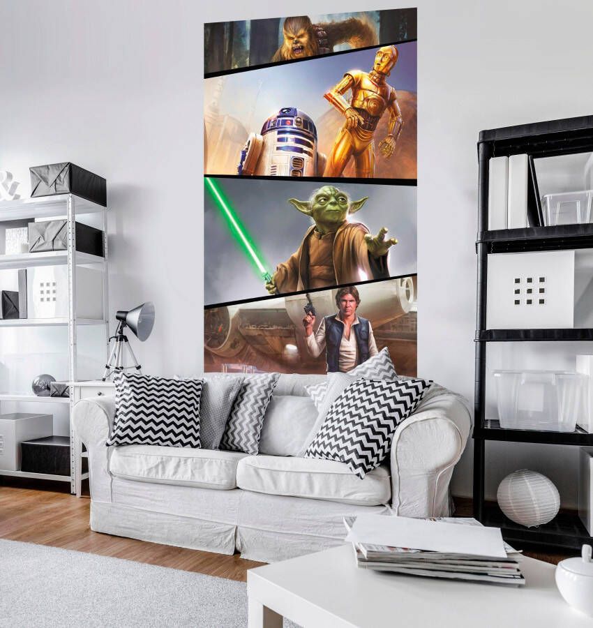 Komar Vliesbehang Star Wars Moments Rebels 120x200 cm (breedte x hoogte) vliesbehang 100 cm baanbreedte (1 stuk)