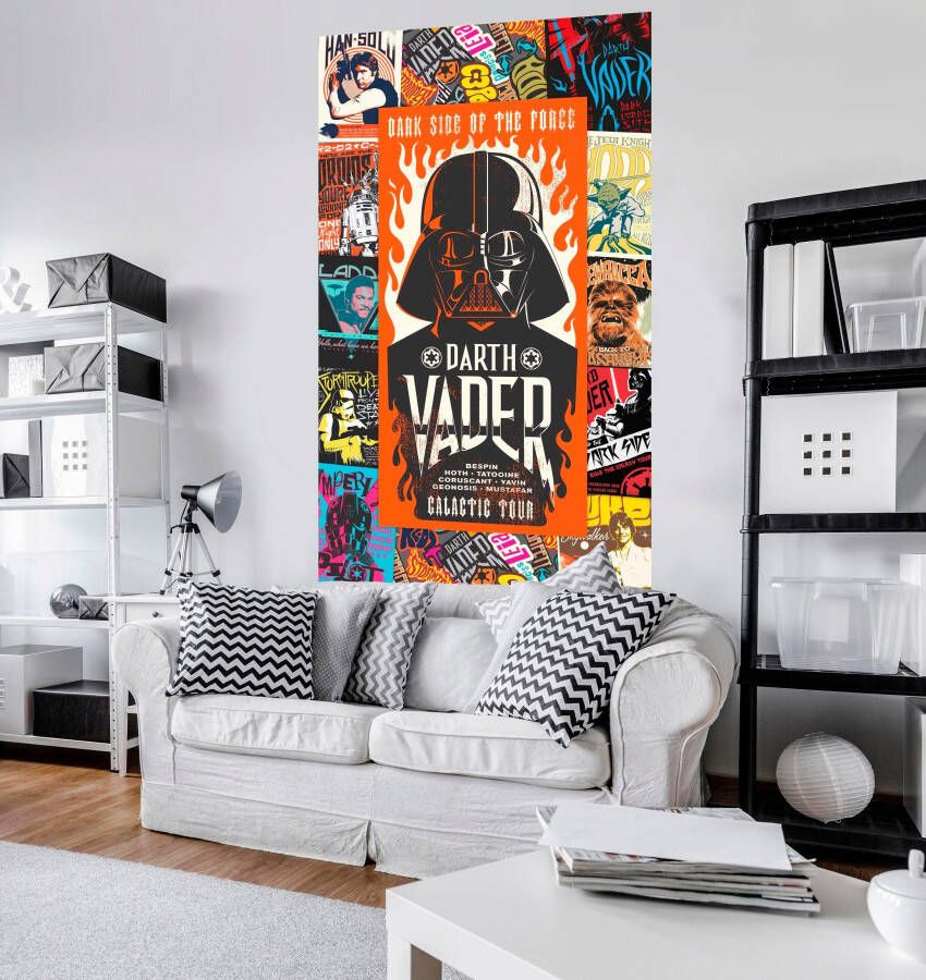 Komar Vliesbehang Star Wars Rock On Posters 120x200 cm (breedte x hoogte) vliesbehang 100 cm baanbreedte (1 stuk)