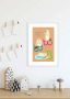 Komar Wanddecoratie ABC animal B Wanddecoratie zonder lijst (1 stuk) - Thumbnail 2
