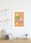 Komar Wanddecoratie ABC animal D Wanddecoratie zonder lijst - Thumbnail 2