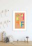 Komar Wanddecoratie ABC animal F Wanddecoratie zonder lijst (1 stuk) - Thumbnail 2