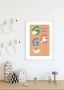 Komar Wanddecoratie ABC animal G Wanddecoratie zonder lijst (1 stuk) - Thumbnail 2