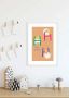 Komar Wanddecoratie ABC animal H Wanddecoratie zonder lijst (1 stuk) - Thumbnail 2