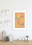 Komar Wanddecoratie ABC animal K Wanddecoratie zonder lijst (1 stuk) - Thumbnail 2