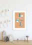 Komar Wanddecoratie ABC animal L Wanddecoratie zonder lijst (1 stuk) - Thumbnail 2