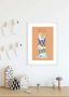 Komar Wanddecoratie ABC Animal W Wanddecoratie zonder lijst (1 stuk) - Thumbnail 4