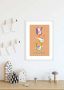 Komar Wanddecoratie ABC Animal U Wanddecoratie zonder lijst (1 stuk) - Thumbnail 2