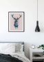 Komar Wanddecoratie Animals forest Deer Wanddecoratie zonder lijst (1 stuk) - Thumbnail 3