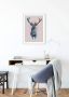 Komar Wanddecoratie Animals forest Deer Wanddecoratie zonder lijst (1 stuk) - Thumbnail 4