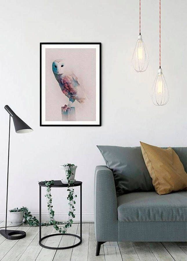 Komar Wanddecoratie Animals forest Owl Wanddecoratie zonder lijst (1 stuk)