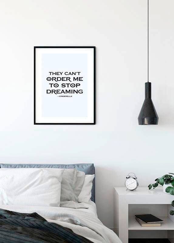 Komar Wanddecoratie Assepoester Aandeel Wanddecoratie voor de kinderkamer zonder lijst (1 stuk)
