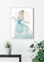 Komar Wanddecoratie Assepoester Beauty Wanddecoratie voor de kinderkamer zonder lijst (1 stuk) - Thumbnail 2