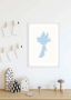 Komar Wanddecoratie Assepoester Bird Wanddecoratie voor de kinderkamer zonder lijst (1 stuk) - Thumbnail 2