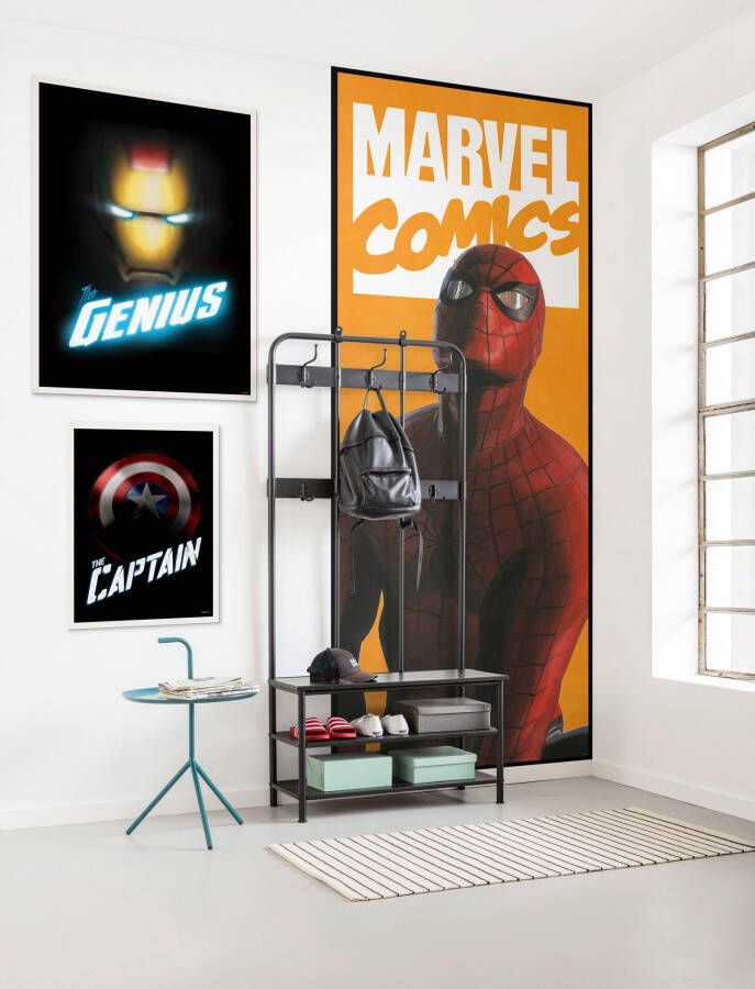 Komar Wanddecoratie Avengers The Captain Wanddecoratie voor de kinderkamer zonder lijst